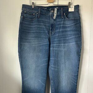 J.Crew High-Rise '90s Classic Straight Leg Jeans sz 35 NWT
